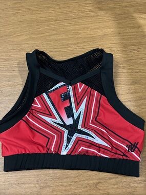 Varsity Spirit Excite Gym cheer top size YM